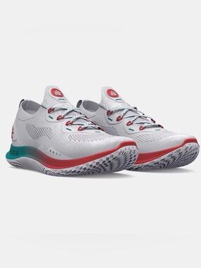 UA Curry Flow Go NM White Daiquiri Sneaker Mens 5.5 Womens 7